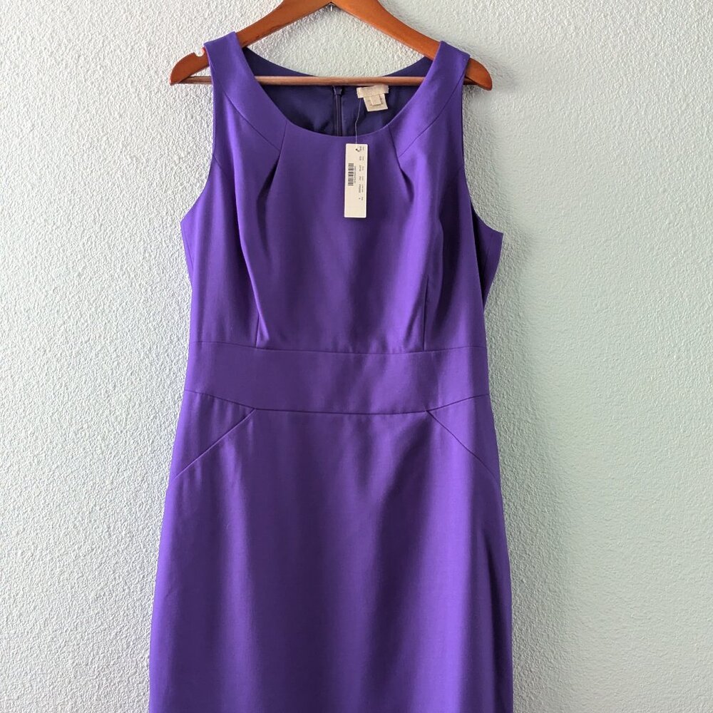 NWT J.Crew Emmaleigh Dress In Italian Merino Wool Size 6 - Picture 2 of 16